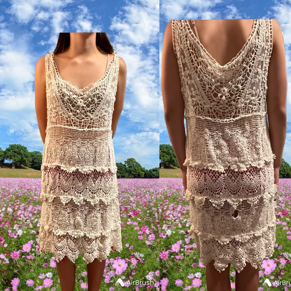 Crotchet Dress Swimsuit Cover